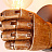 Настенное бра в виде сжатой руки с лампочкой (лампочка в наборе) A фото 7