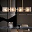 Серия рядных светильников с прямоугольными плафонами из рельефного стекла на прямых и ломаных рейках FABIOLA LONG фото 15
