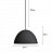 Современный светильник в форме гофрированной полусферы PUMPKIN 32 см  Серый фото 12