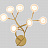 Настенный светильник ST-Luce Ritz Demeter Firefly Chandelier Золотой B фото 13