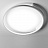 Накладной светодиодный светильник Vinta 40 см   Белый фото 4