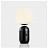 Настольный светильник Parachilna Aballs by Jaimy Hayon 45 см  Черный фото 22