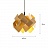 Дизайнерский подвесной светильник с имитацией древесной фактуры SEASONS 40 см  Красный фото 12
